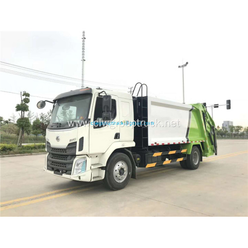 14 cbm compactor garbage refuse bin truck